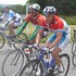Kim Kirchen in the pack during stage 4 of the Tour de Luxembourg 2005